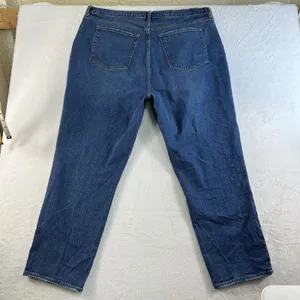 Abercrombie & Fitch Plus 22‎ Jeans Curve Love The 90's Straight Ultra High Rise thumbnail 11