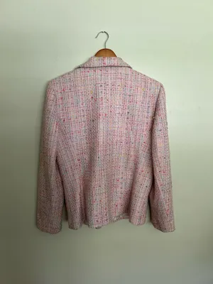 Vintage pink blazer thumbnail 8