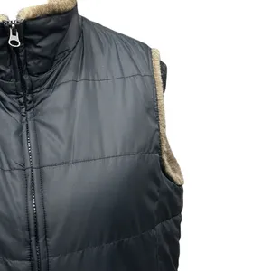 Eddie Bauer Vest Black Faux Fur Collar‎ & Lining Women's Size Small Full Zip thumbnail 3