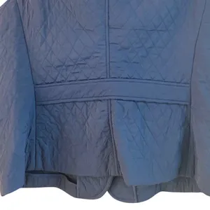 Talbots Womens Quilted Vest Size XL Teal Warm Cozy Chore Comfy‎ thumbnail 4