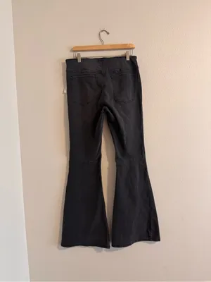 NWT WE THE FREE Black Flare Pants — Women’s Bootcut with Wide Hem thumbnail 4