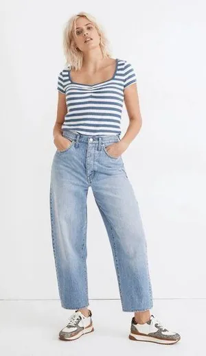 Madewell Denim Balloon Jeans thumbnail 1
