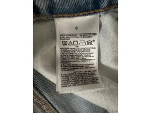 Old Navy Light Blue Sky High Straight Leg Jeans - Size 0 thumbnail 5