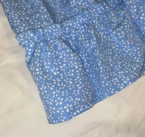 Blue Floral Skirt Size L thumbnail 2