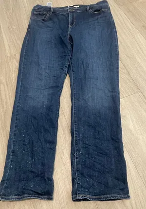 Levi's Dark Blue Women's Boot Cut Jeans thumbnail 1