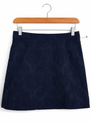 Zara Navy Mini Skirt thumbnail 2