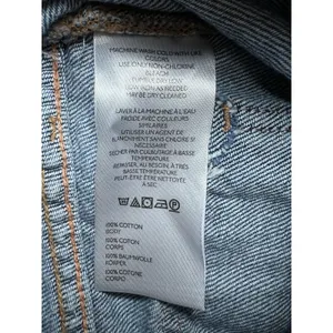 We The Free Boomerang High Rise Bermuda Denim Shorts Women’s Size 24 Blue thumbnail 7