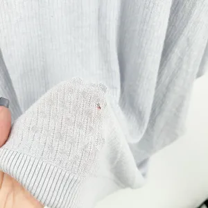 Lululemon Womens Silk Blend Open‎ Front Stillness Wrap Cardigan OS Silver Fox thumbnail 11