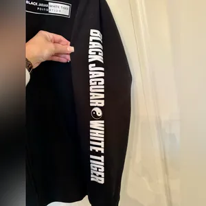 Black Jaguar and White Tiger Foundation - Black Zip-Up Hoodie - Brand new! thumbnail 5
