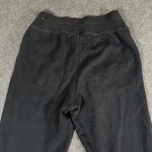Nike Women Fleece Joggers Black Sweatpants Small Embroidered Swoosh Logo Pockets thumbnail 12