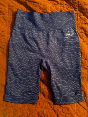 Gymshark Blue Cycling Shorts thumbnail 3