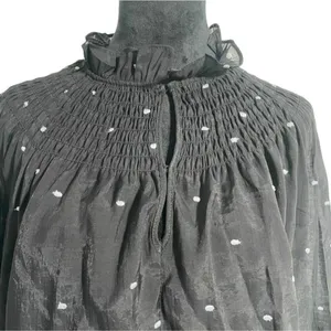 Tuckernuck Pomander Place Size Medium Taylor Dress Black Long Sleeve thumbnail 3