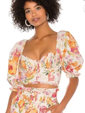 For Love & Lemons Top thumbnail 1
