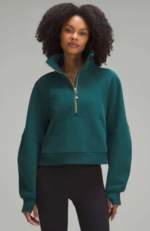 Lululemon Oversized Scuba Funnel Neck Half-Zip thumbnail 1