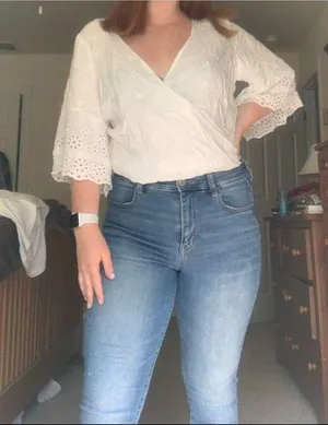 White Going out top Size L thumbnail 1