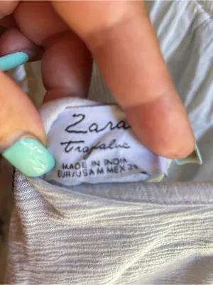 Zara by Trafaluc mini boho dress size M thumbnail 9