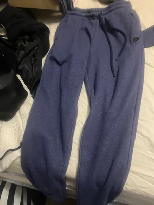 Fabletics Dark Navy Quarter-Zip Fleece sweatshirt/sweatpants set pant xs top xxs thumbnail 7