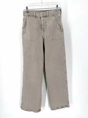 AE American Eagle Stretch Super High-Waisted Baggy Wide-Leg Relaxed Jean Pant thumbnail 3