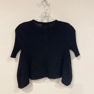 Opening Ceremony Linear Ribbed Crop Top Size XS EUC thumbnail 5