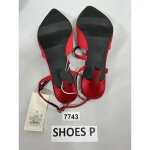 Womans New A New Day Rose Mary Slip On Stiletto Dress Shoes Size 9 Red thumbnail 6