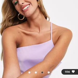 ASOS DESIGN one shoulder midaxi dress in satin with drape back in lilac thumbnail 3