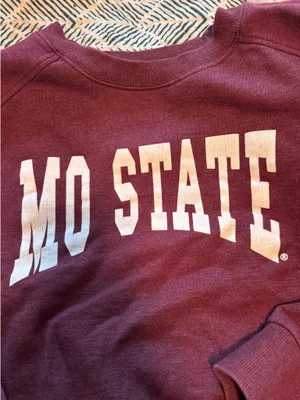Missouri State Sweatshirt Cropped Red Size M thumbnail 2