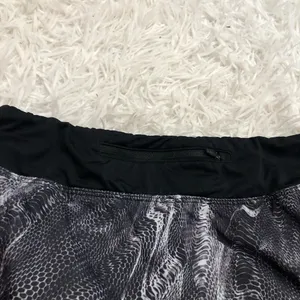 Nike Eclipse‎ Dri Fit Running Shorts Printed Black Grey Size Small thumbnail 5