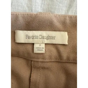 Favorite Daughter The Favorite Pant Pleated Wide Leg High Waist Beige Trouser 2 thumbnail 8