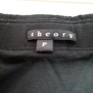 Theory Women's Size Small‎ Hailey W Skirt Black Sequin Asymmetrical Hem Pull On thumbnail 11