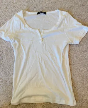 White Brandy Melville Top thumbnail 1