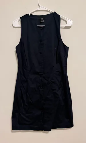 French Connection Navy Sleeveless Shift Dress thumbnail 1