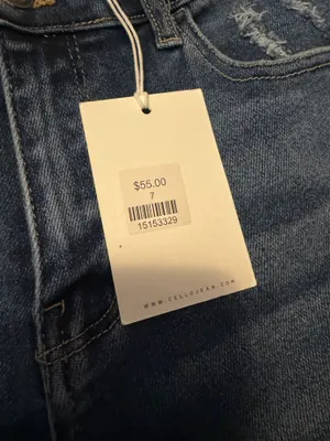 bnwt cello cropped skinny ripped jeans thumbnail 7