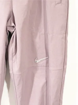 Nike Women Swoosh High Rise Woven Jogger Activewear Purple Size Small thumbnail 3