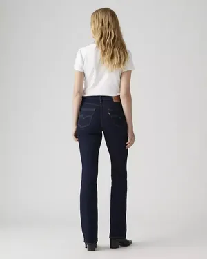 Levi’s 725 High Rise Bootcut Jeans in Cast Shadows - Dark Wash Size 23 thumbnail 3