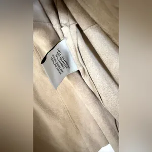 Bagatelle Beige Faux Suede Jacket thumbnail 4