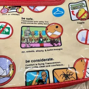 TransVersion Funky Funny Plastic Purse Red thumbnail 3
