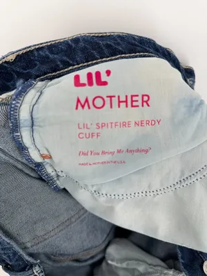 MOTHER Lil' Spitfire Nerdy Cuff High‎ Rise Jeans Size 29 thumbnail 11