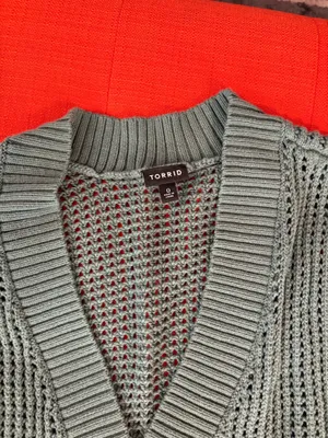 cardigan Green Size 0 thumbnail 2