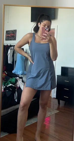 Blue athletic dress Size XL thumbnail 1