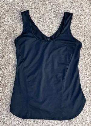 BuffBunny Earth Keyhole Back Tank Top thumbnail 1