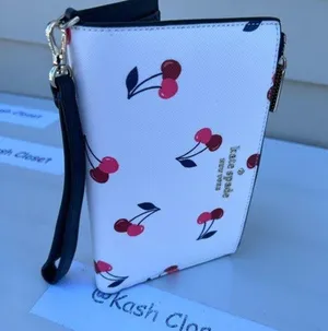 Kate Spade New York Dancing Cherries Phone Wallet Wristlet thumbnail 5