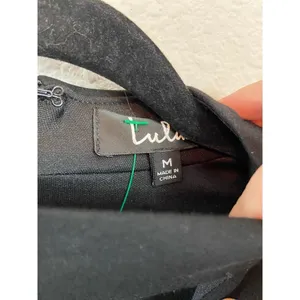 Lulus A line dress Black loving you is easy size M thumbnail 2