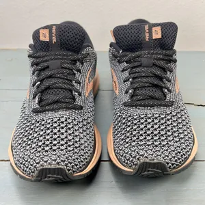 Brooks Revel 2 Womens Running Shoes Size 6 Black Rose Gold Knit 1202811B038 thumbnail 11