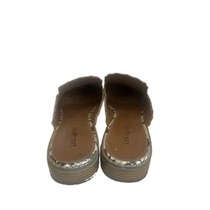 Indigo Rd. Snake Print Slip-On Mule Flats Pointed Toe Cushioned Women's 7M thumbnail 5