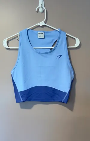New Gymshark Pulse Crop Tank Top size small thumbnail 6