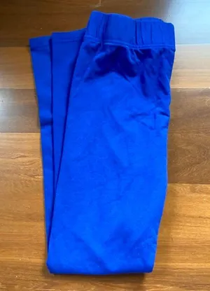 Neon Blue Leggings Size M thumbnail 1