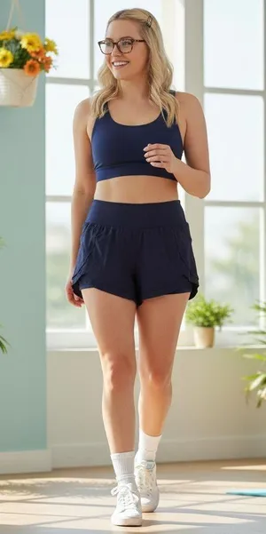 Soothfeel Navy Blue And Black Shorts With Liner Size Medium thumbnail 1