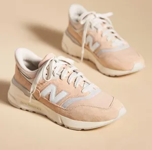 New Balance 997R Sneakers in Light Peach, Size 9.5/EU 41.5 thumbnail 1