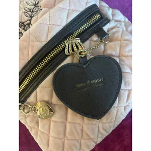 JUICY COUTURE Royal Moment Backpack Quilted Pink Velour Purse Bag Y2K McBling thumbnail 3