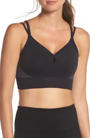 Zella Body Low Impact Rhythm Sports Bra Black M thumbnail 1